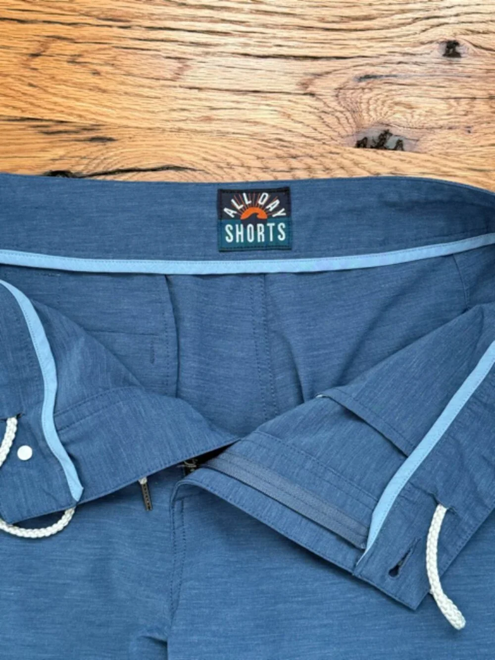 Faherty All Day Shorts (9 In) Navy